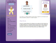 Tablet Screenshot of answersforangels.com